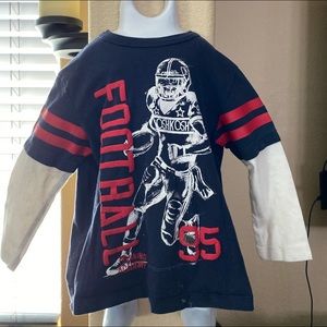 Boys football size 3T shirt